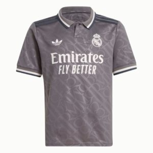 Real Madrid Third 24/25 Treyja Barnastærð