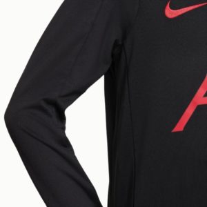 Nike Liverpool Æfingapeysa Barna Svört