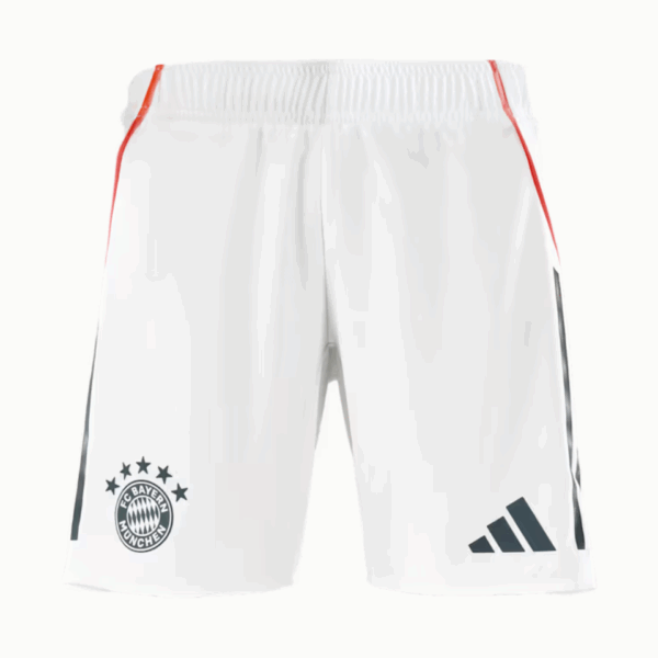 Bayern Munchen Home 25/26 Stuttbuxur Barna
