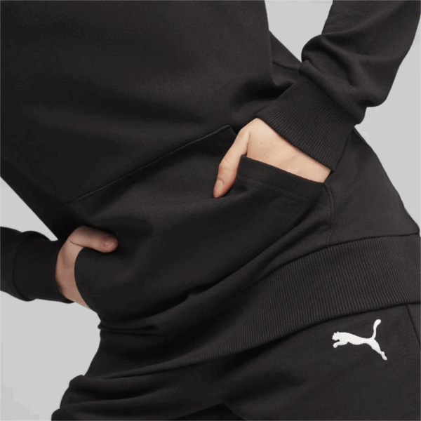 Svört Puma Hettupeysa Kvenna - Image 4