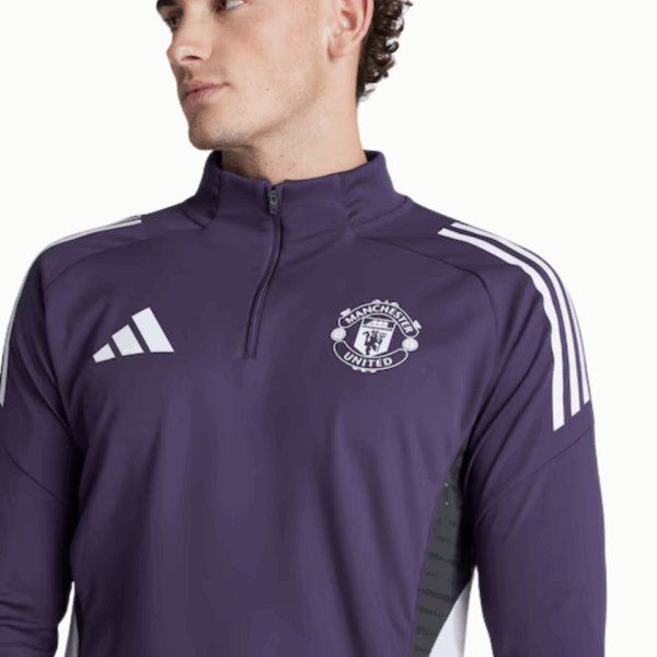 Manchester United Fjólublá Æfingapeysa Barna - Image 3