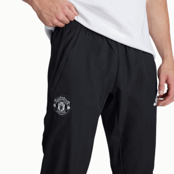 Manchester United Fjólubláar Æfingabuxur Barna - Image 3