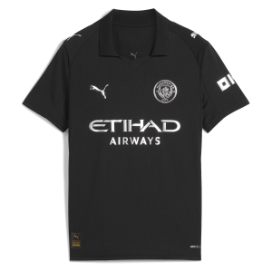 Manchester City Away 25/26 Treyja Barna