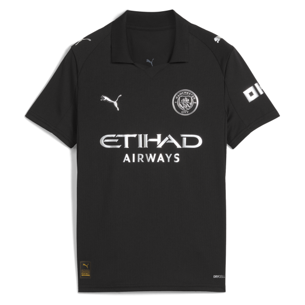 Manchester City Away 25/26 Treyja Barna